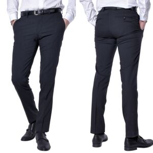 Tiger of Sweden HERRIS slim-fit wool Trousers Pants T56431, Black